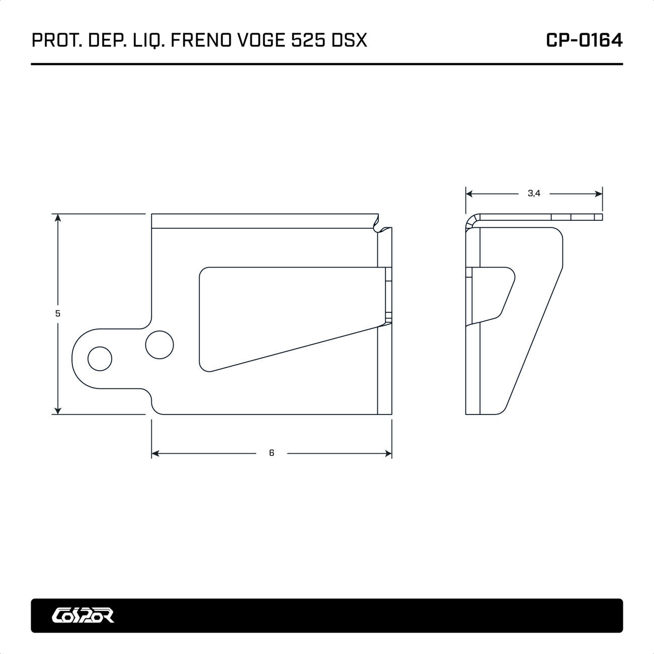 PROT. DEP. LIQ. FRENO TRASERO VOGE 525 DSX - Image 9